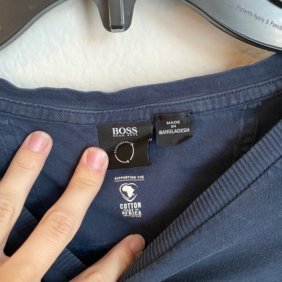 Hugo Boss Botanical Logo Golf T-Shirt - Picture 4 of 6